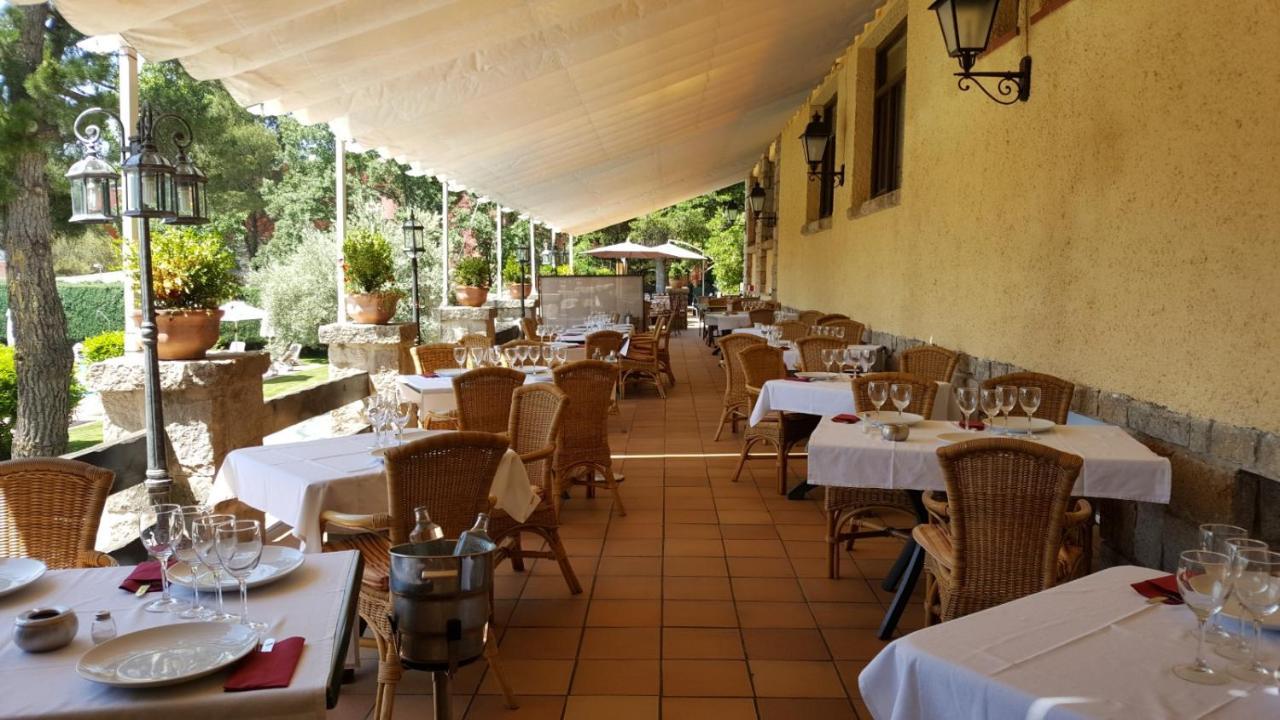 Hotel Rural Spa & Wellness Hacienda Los Robles Navacerrada Exterior foto