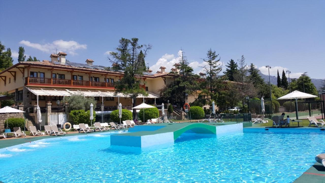 Hotel Rural Spa & Wellness Hacienda Los Robles Navacerrada Exterior foto