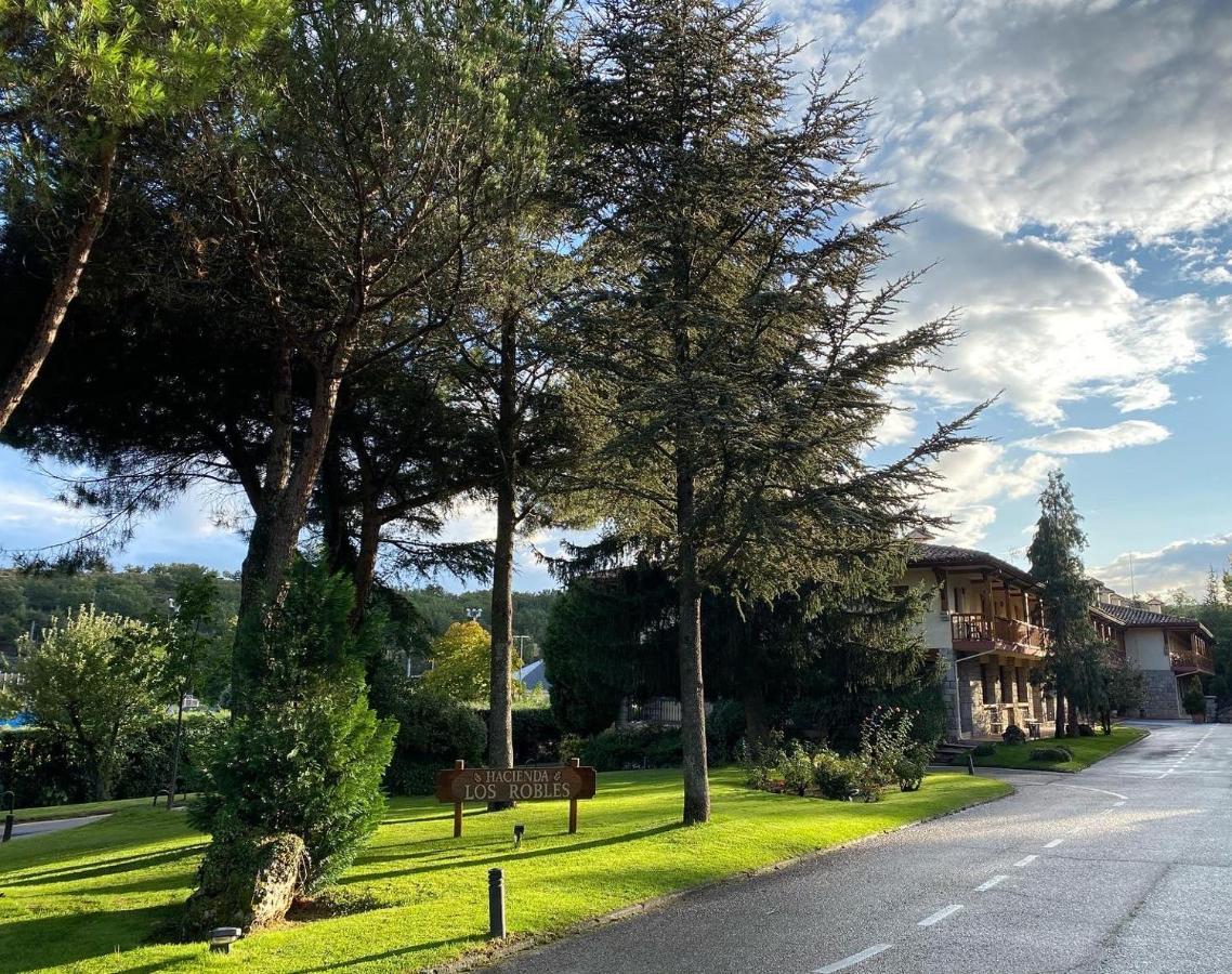Hotel Rural Spa & Wellness Hacienda Los Robles Navacerrada Exterior foto