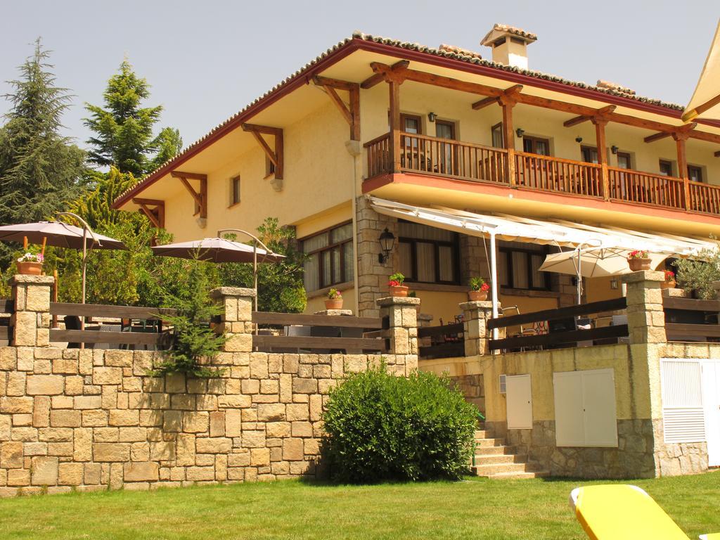 Hotel Rural Spa & Wellness Hacienda Los Robles Navacerrada Exterior foto